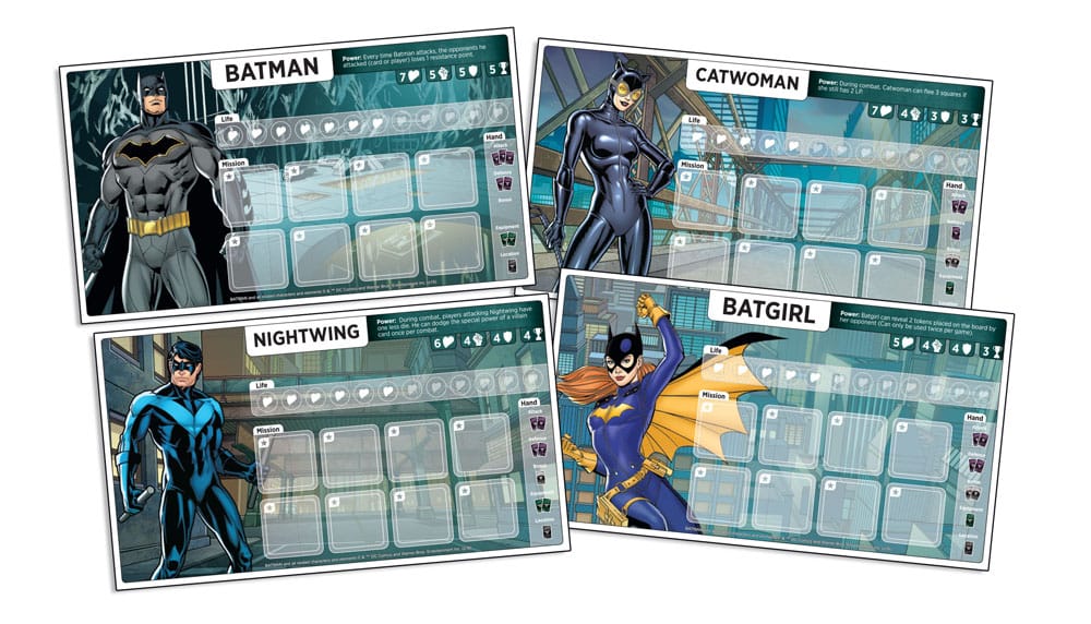 DC Comics Board Game Batman The Savior of Gotham City *English Version* - MangaShop.ro