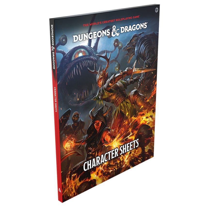Dungeons & Dragons RPG Character Sheets 2024 english - MangaShop.ro