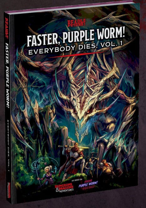 Dungeons & Dragons Adventure Book Faster, Purple Worm - MangaShop.ro