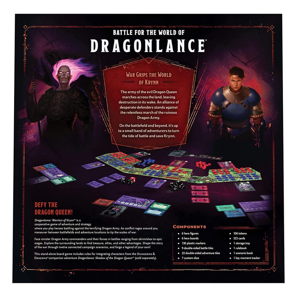 Dungeons & Dragons Board Game Dragonlance: Warriors of Krynn english - MangaShop.ro