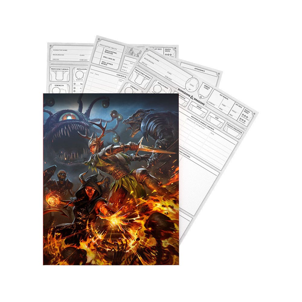 Dungeons & Dragons RPG Character Sheets 2024 english - MangaShop.ro