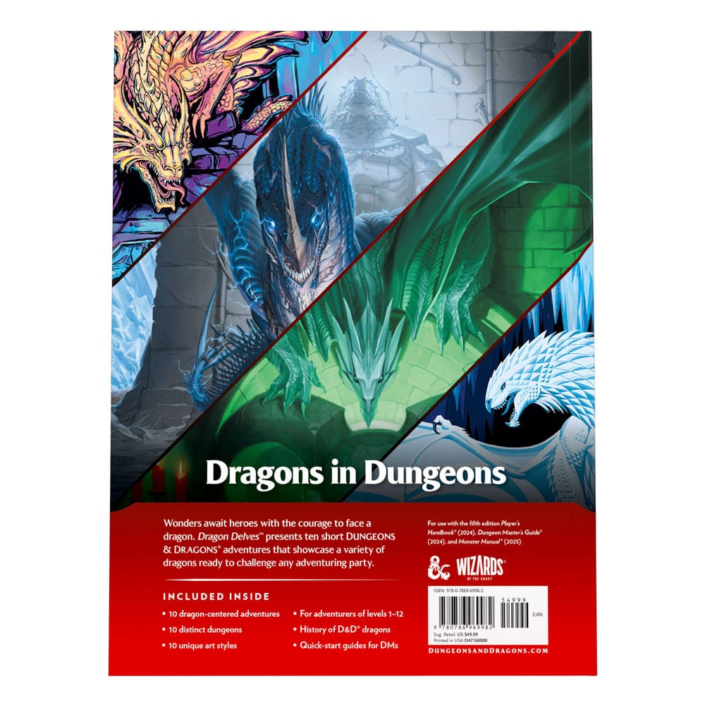 Dungeons & Dragons RPG Dragon Delves: An Adventure Anthology english - MangaShop.ro