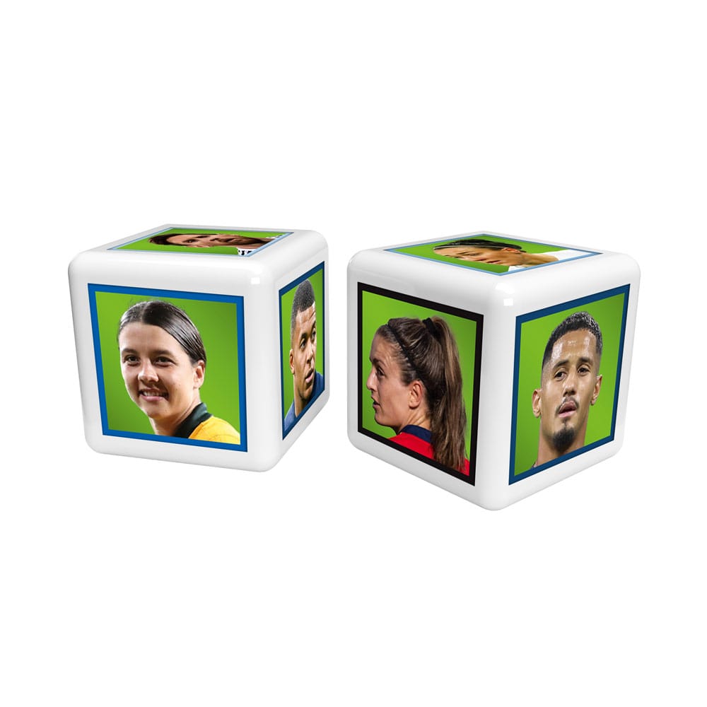 World football stars Top Trumps Match - The Crazy Cube Game Green Version - MangaShop.ro