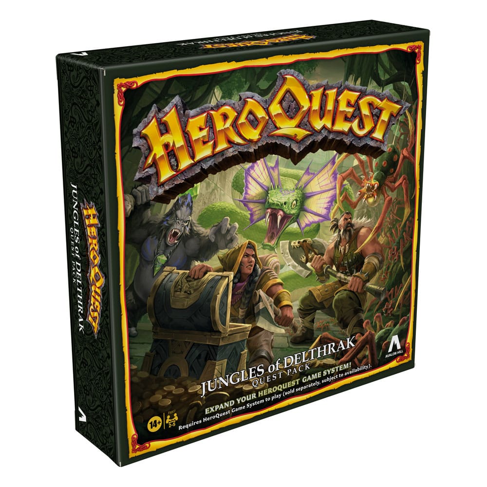 HeroQuest Board Game Expansion Jungles of Delthrak Quest Pack *English Version* - MangaShop.ro