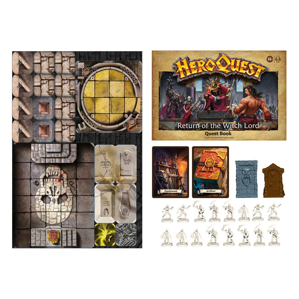 HeroQuest Board Game Expansion Return of the Witch Lord Quest Pack english - MangaShop.ro