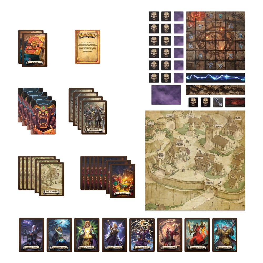 HeroQuest Board Game Expansion Wizards of Morcar Quest Pack *English Version* - MangaShop.ro