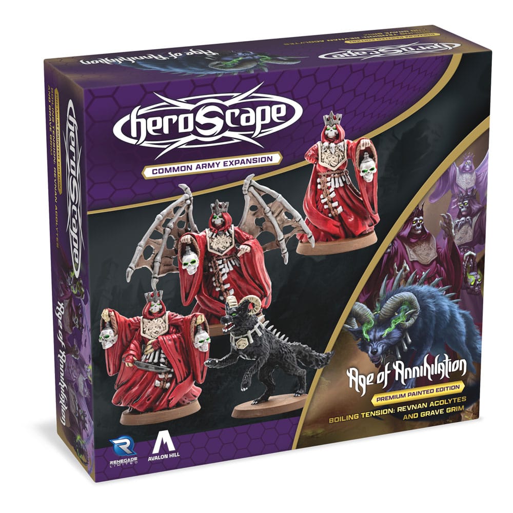 Heroscape Army Expansion Boiling Tension: Revnan Acolytes & Grave Grim *English Version* - MangaShop.ro