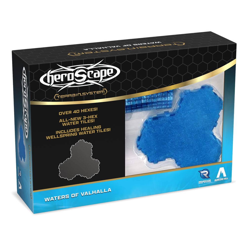 Heroscape Expansion Waters of Valhalla Terrain *English Version* - MangaShop.ro