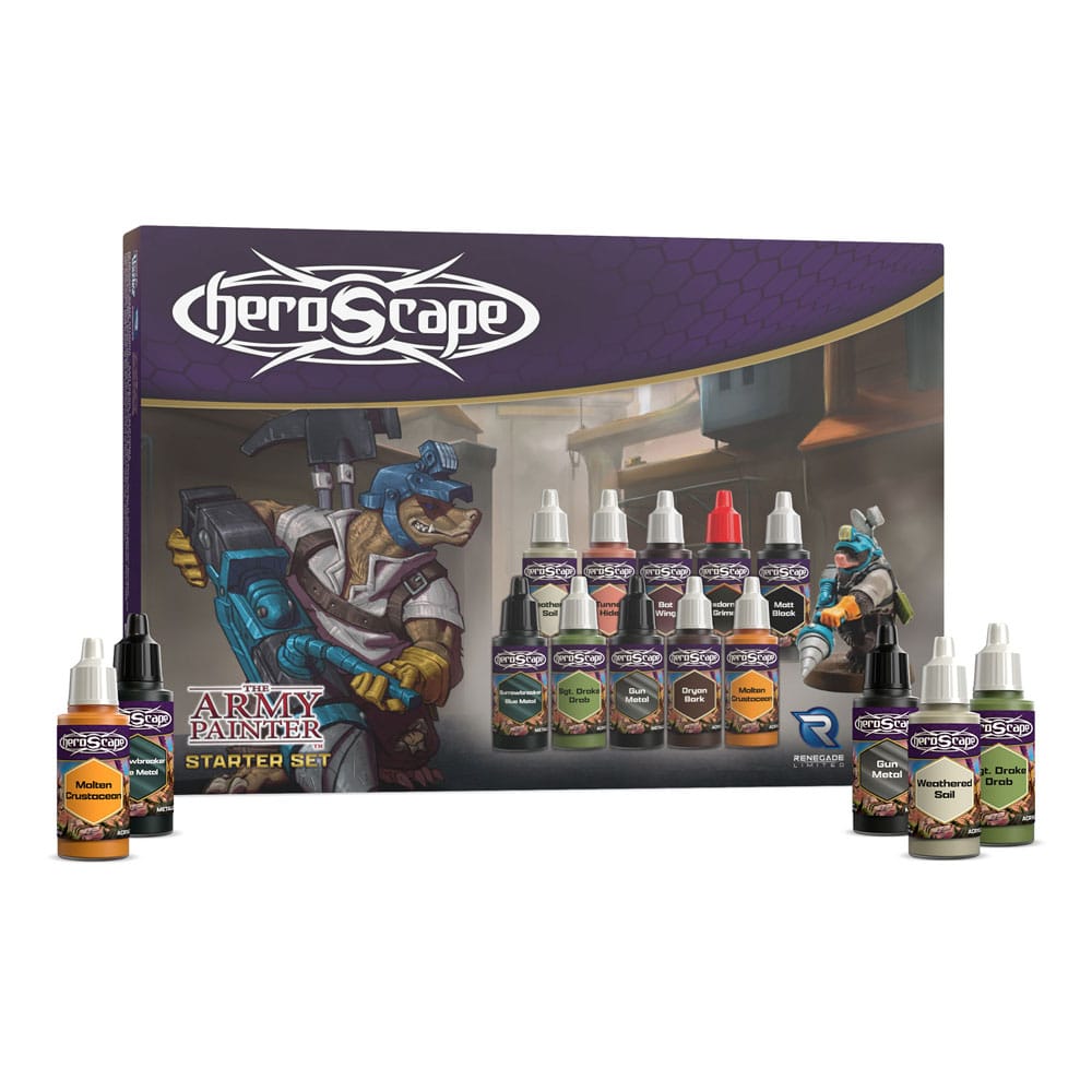 Heroscape Paint Set for Miniatures Army Painter Starter Set - MangaShop.ro
