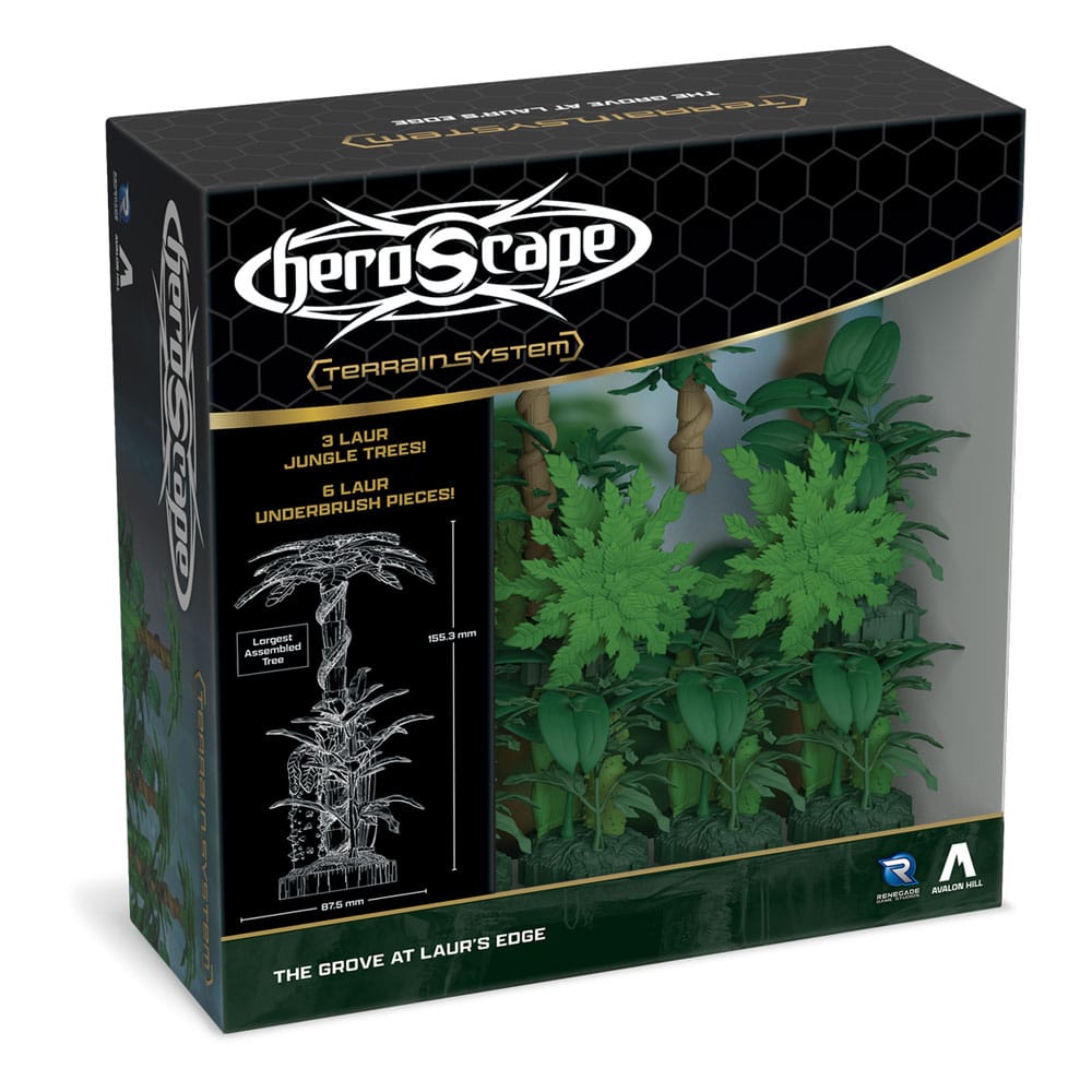 Heroscape Expansion The Grove at Laur's Edge Terrain *English Version* - MangaShop.ro