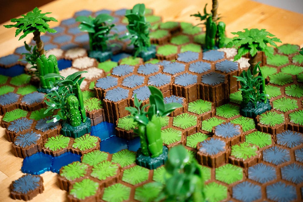 Heroscape Expansion The Grove at Laur's Edge Terrain *English Version* - MangaShop.ro