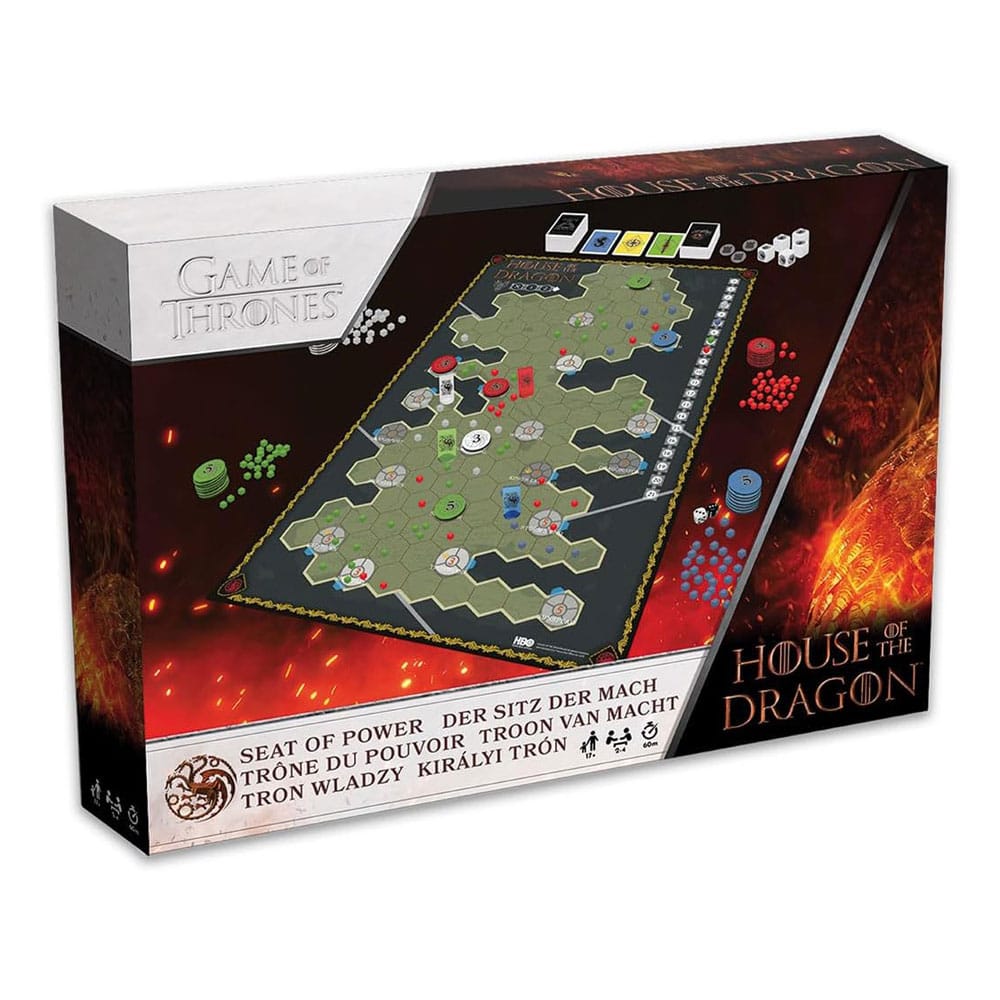 House of the Dragon Board Game Seat of Power - MangaShop.ro