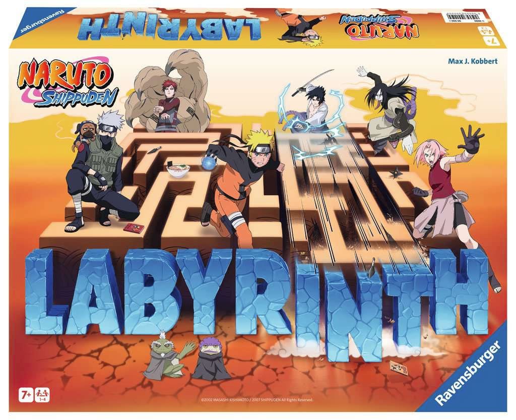Naruto Shippuden Board Game Labyrinth - MangaShop.ro