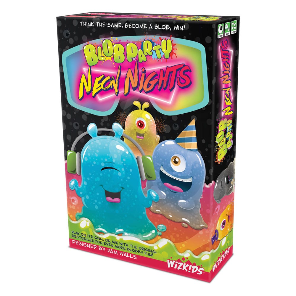 Blob Party Strategy Game Neon Nights *English Version* - MangaShop.ro