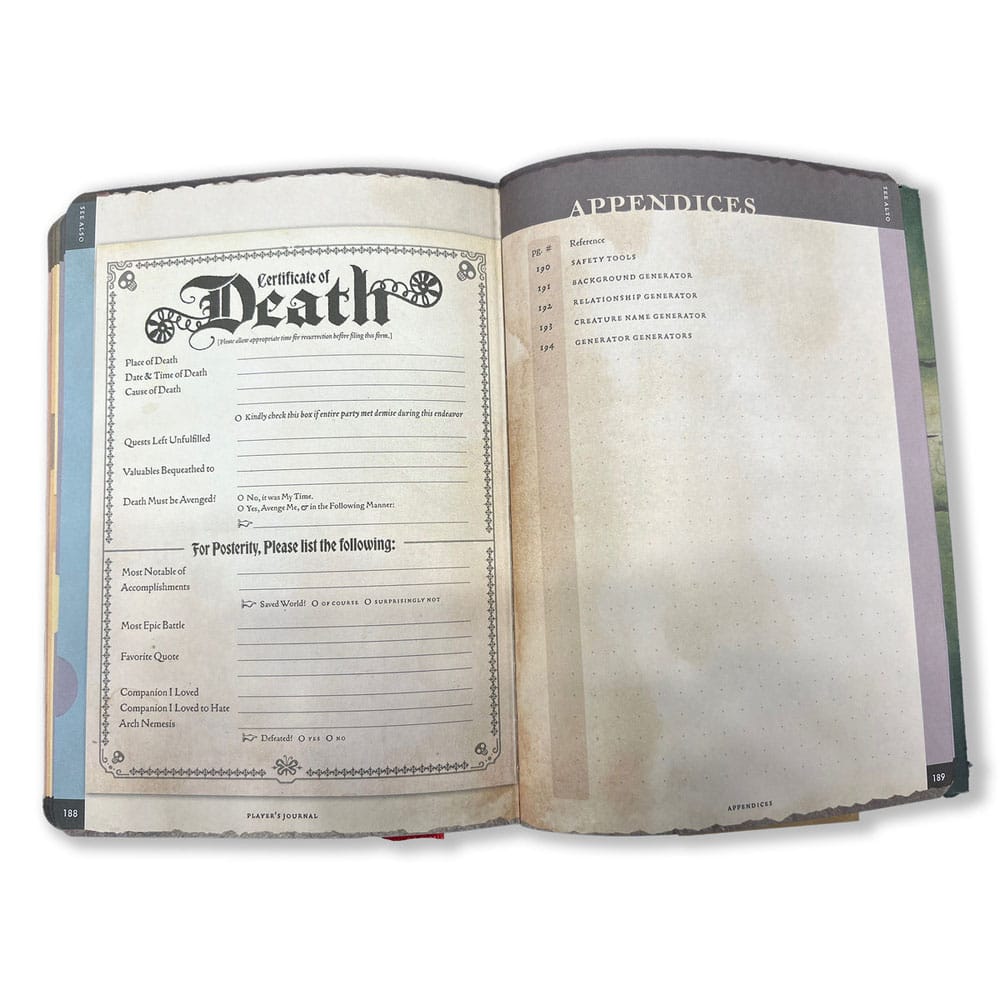 Notebook A5 Player's Journal Sage Green Shield - MangaShop.ro