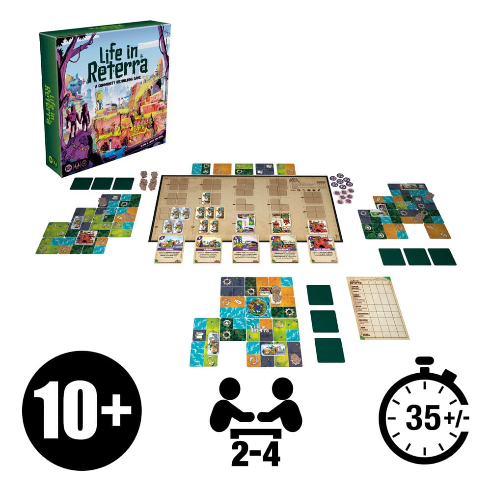 Life in Reterra Board Game *English Version* - MangaShop.ro
