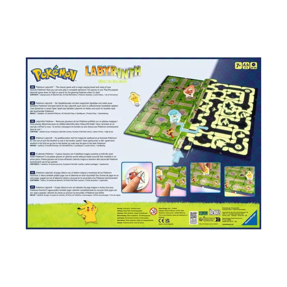 Pokemon Board Game Labyrinth Glow in the Dark - MangaShop.ro