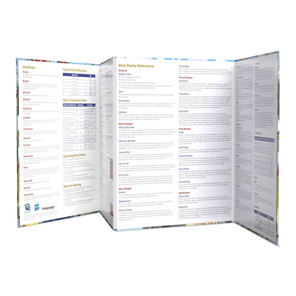 Power Rangers RPG book A Glutton for Punishment Adventure & GM Screen *Englische Version* - MangaShop.ro