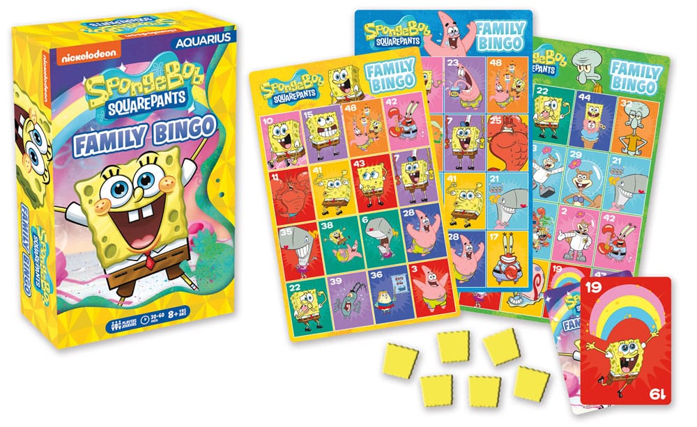 SpongeBob Board Game Family Bingo *English Version* - MangaShop.ro