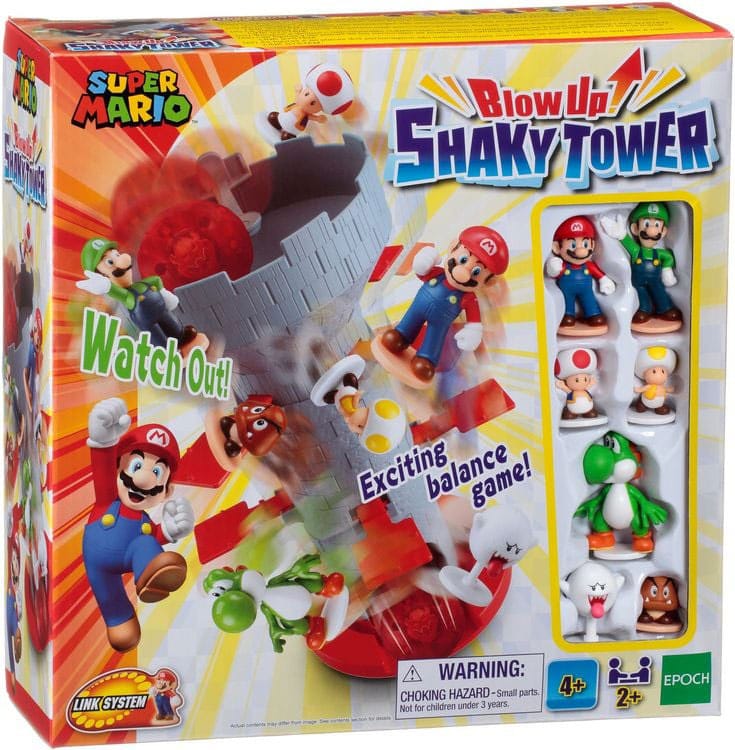 Super Mario game Blow Up! Shaky Tower - MangaShop.ro