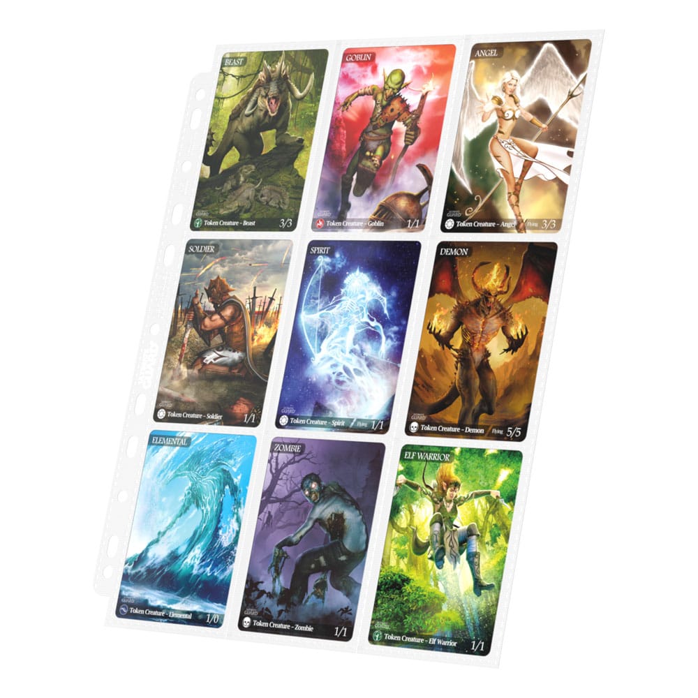 Ultimate Guard 18-Pocket Pages Side-Loading White (10) - MangaShop.ro