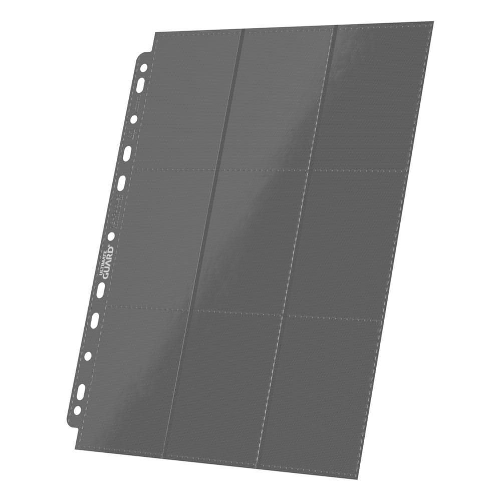 Ultimate Guard 18-Pocket Pages Side-Loading Grey (10) - MangaShop.ro