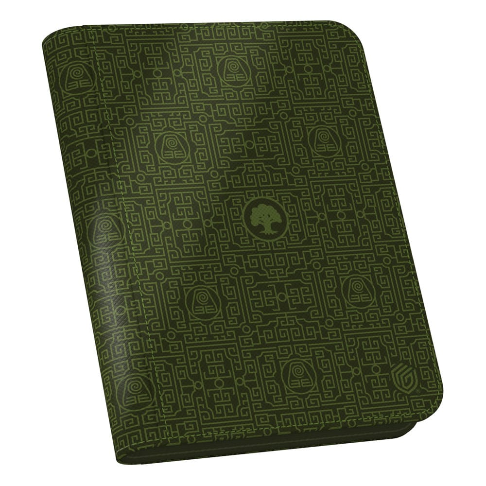 Ultimate Guard Zipfolio 160 Xenoskin Magic: The Gathering | Avatar: The Last Airbender - Green Mana - MangaShop.ro