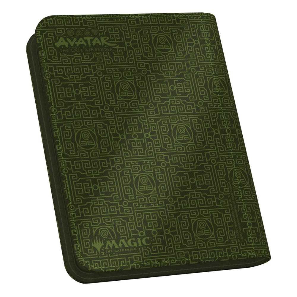 Ultimate Guard Zipfolio 160 Xenoskin Magic: The Gathering | Avatar: The Last Airbender - Green Mana - MangaShop.ro