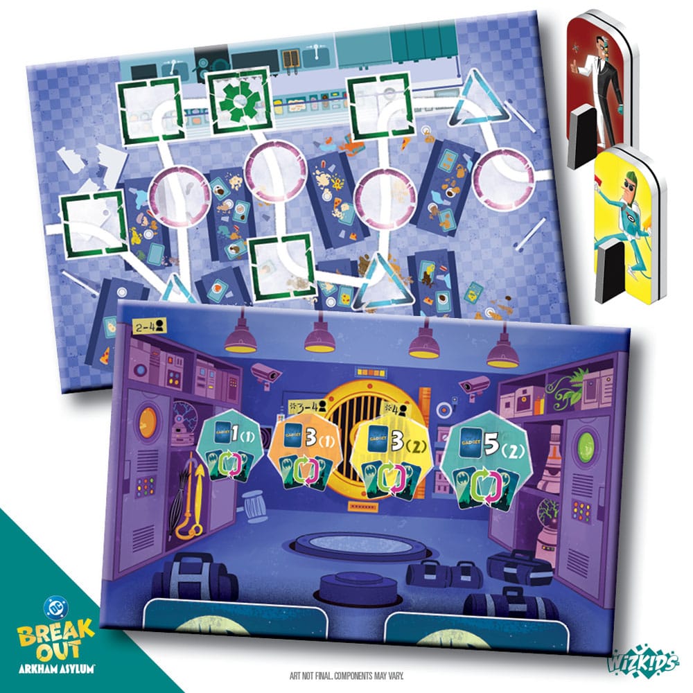 DC Breakout: Arkham Asylum Card Game *English Version* - MangaShop.ro