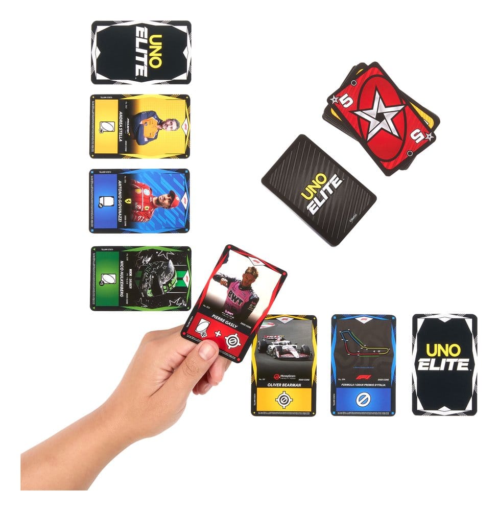 Formula 1 UNO Card Game Elite F1 Starter-Set - MangaShop.ro