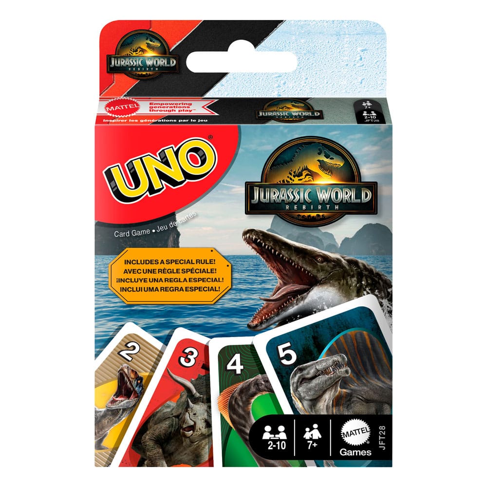 Jurassic World Rebirth UNO Card Game - MangaShop.ro