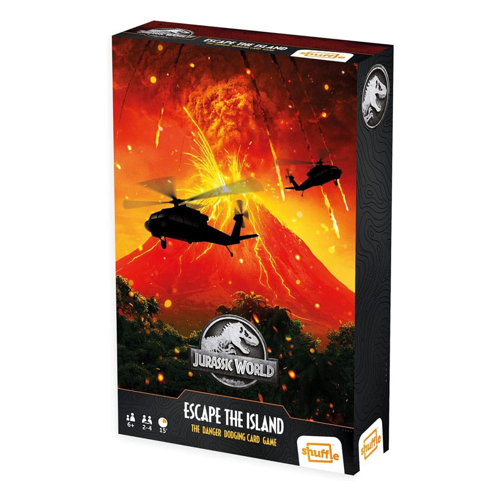 Jurassic World Shuffle Card Game Escape The Island - MangaShop.ro