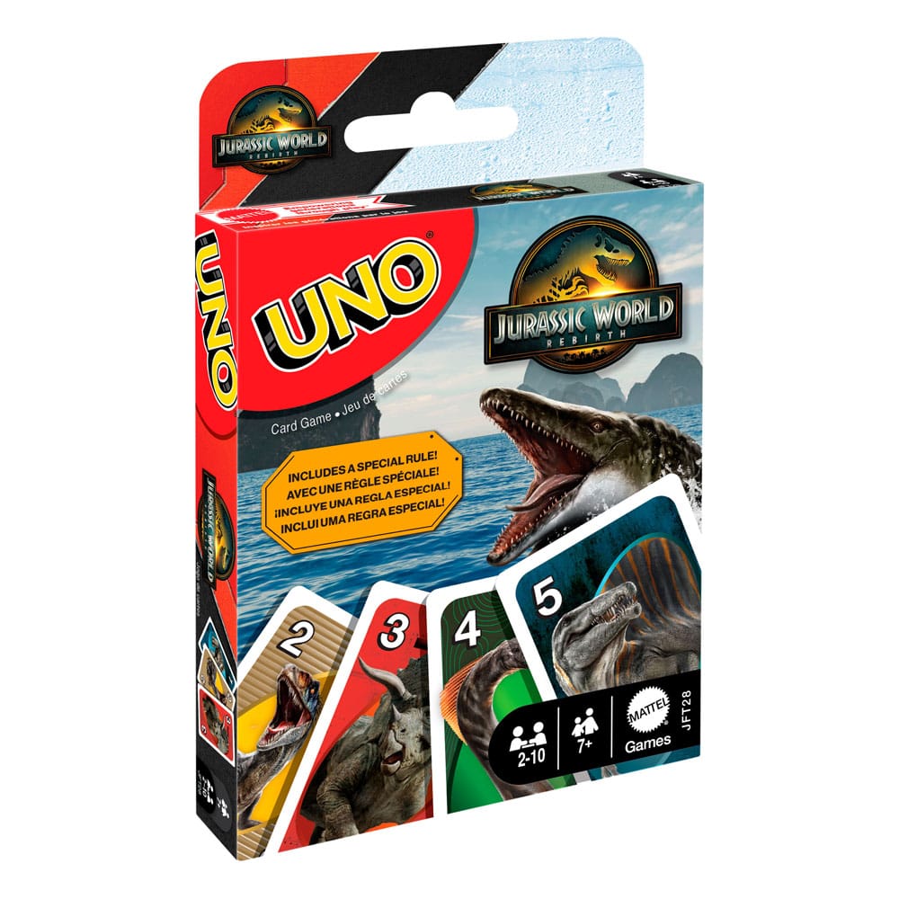 Jurassic World Rebirth UNO Card Game - MangaShop.ro