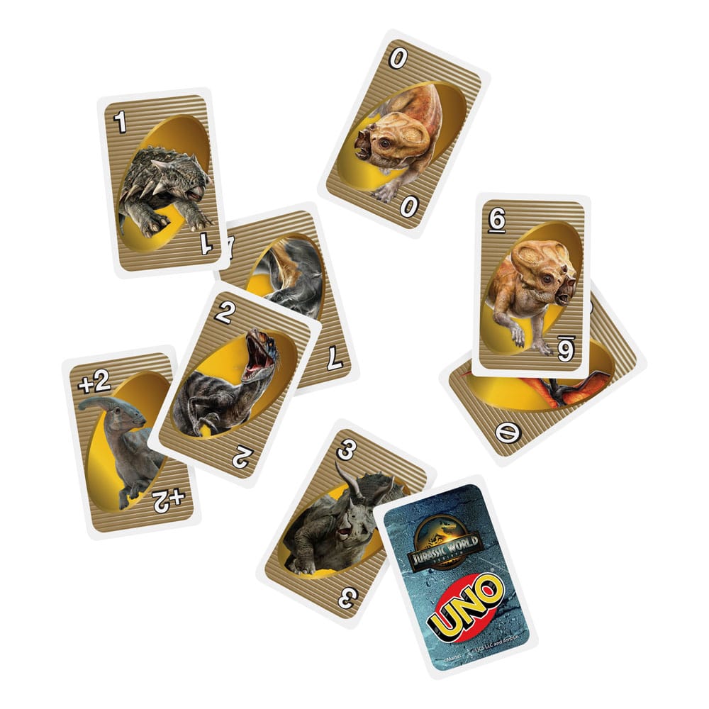 Jurassic World Rebirth UNO Card Game - MangaShop.ro