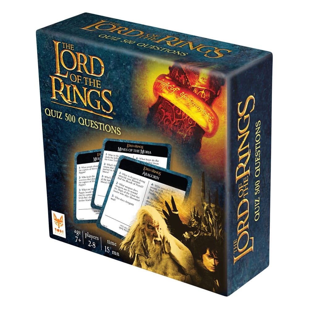 Lord of the Rings Card Game Quiz 500 Questions *English Version* - MangaShop.ro