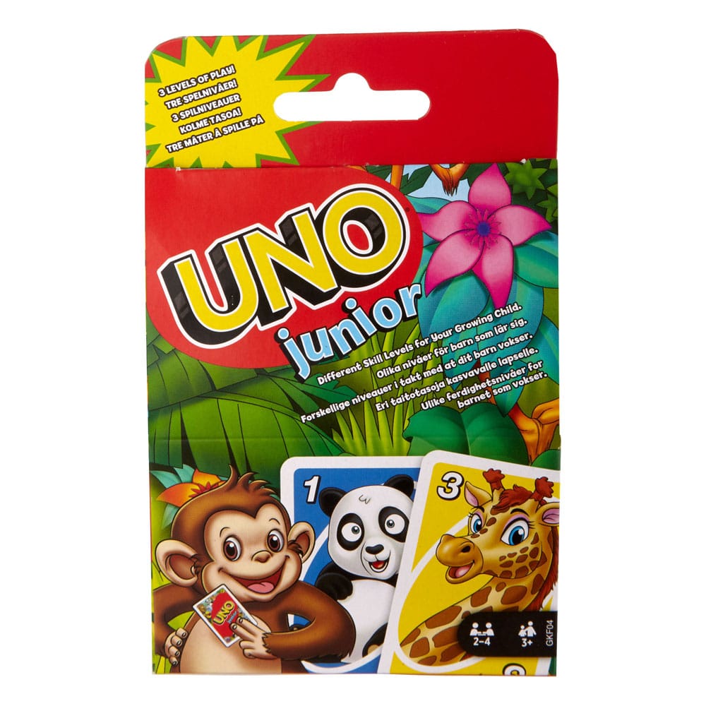 UNO Junior Card Game - MangaShop.ro