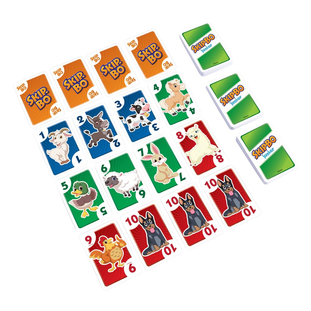 Skip-Bo Junior Card Game - MangaShop.ro