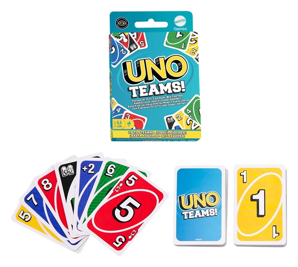UNO Teams Card Game - MangaShop.ro