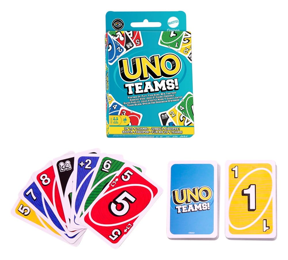 UNO Teams Card Game - MangaShop.ro