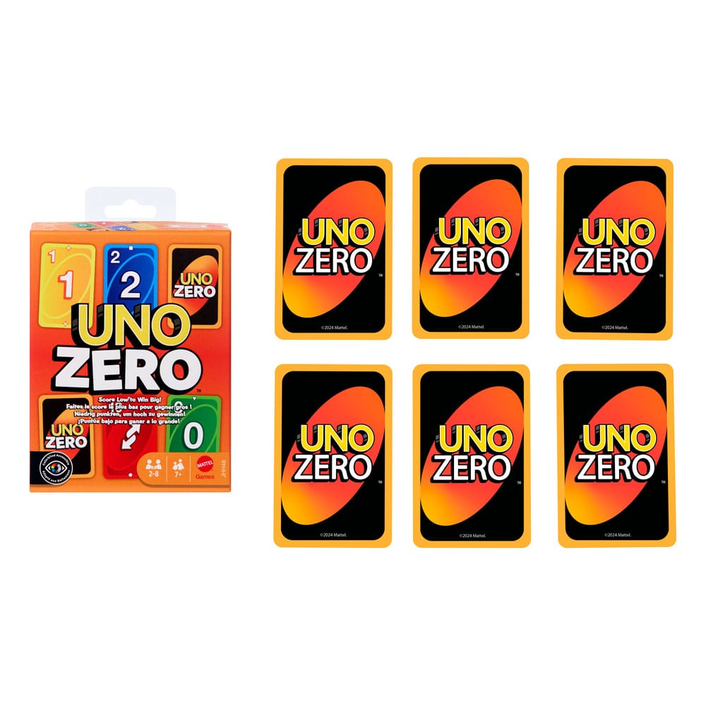UNO Zero Card Game - MangaShop.ro