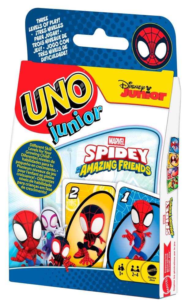 Spidey & His Amazing Friends UNO Junior Card Game - MangaShop.ro