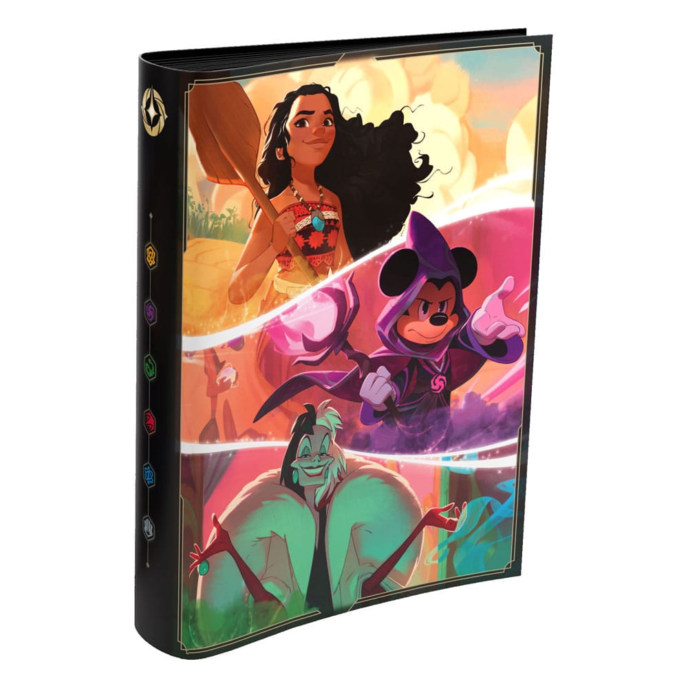 Disney Lorcana TCG Portfolio Micky, Vaiana, Cruella De Vil - MangaShop.ro