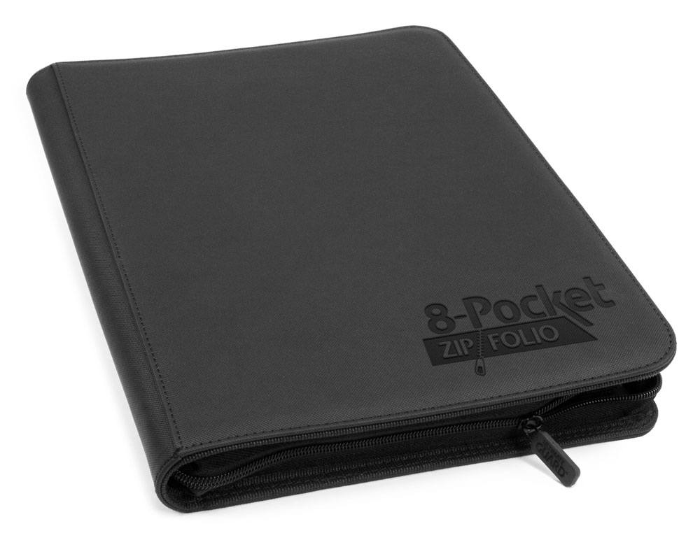 Ultimate Guard 8-Pocket ZipFolio XenoSkin Black - MangaShop.ro