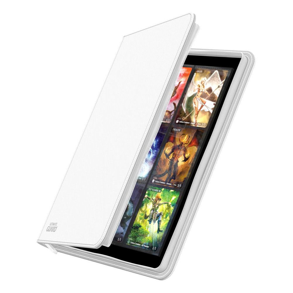 Ultimate Guard Zipfolio 360 18-Pocket Xenoskin - White - MangaShop.ro