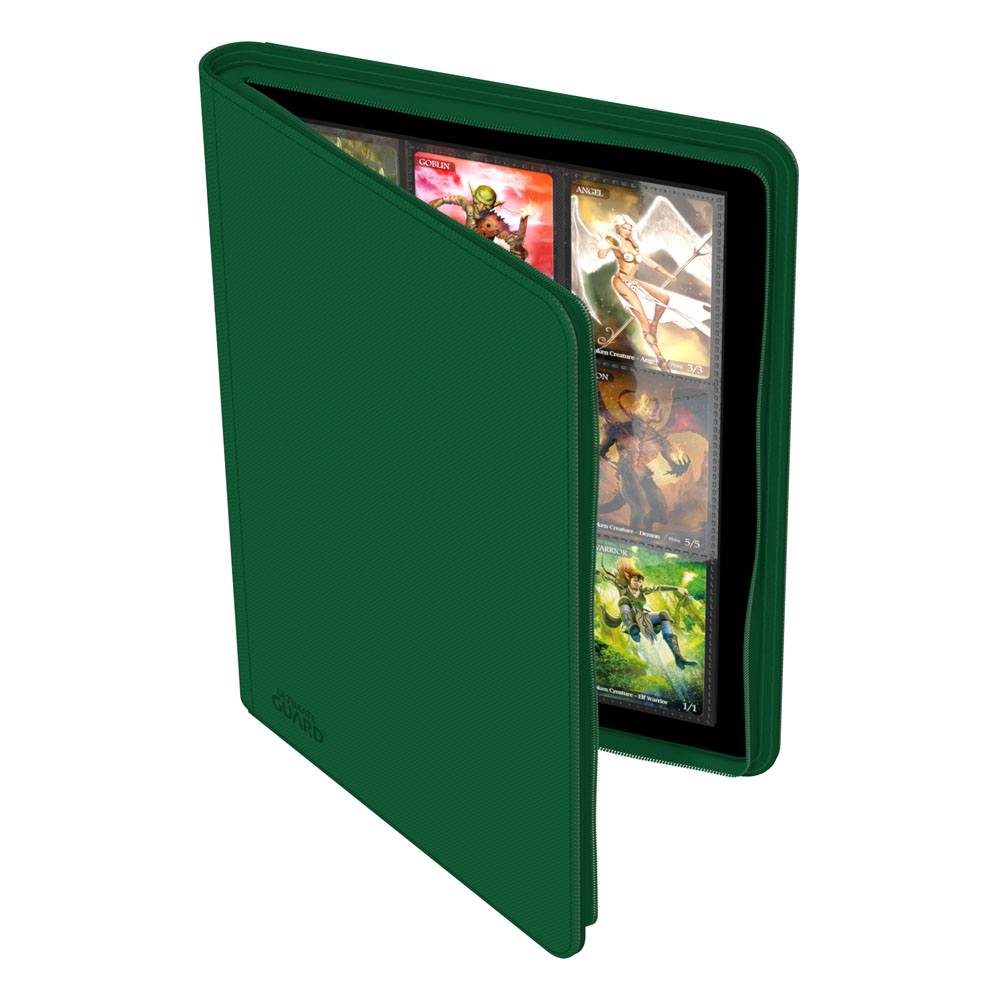 Ultimate Guard Zipfolio 360 18-Pocket Xenoskin - Green - MangaShop.ro