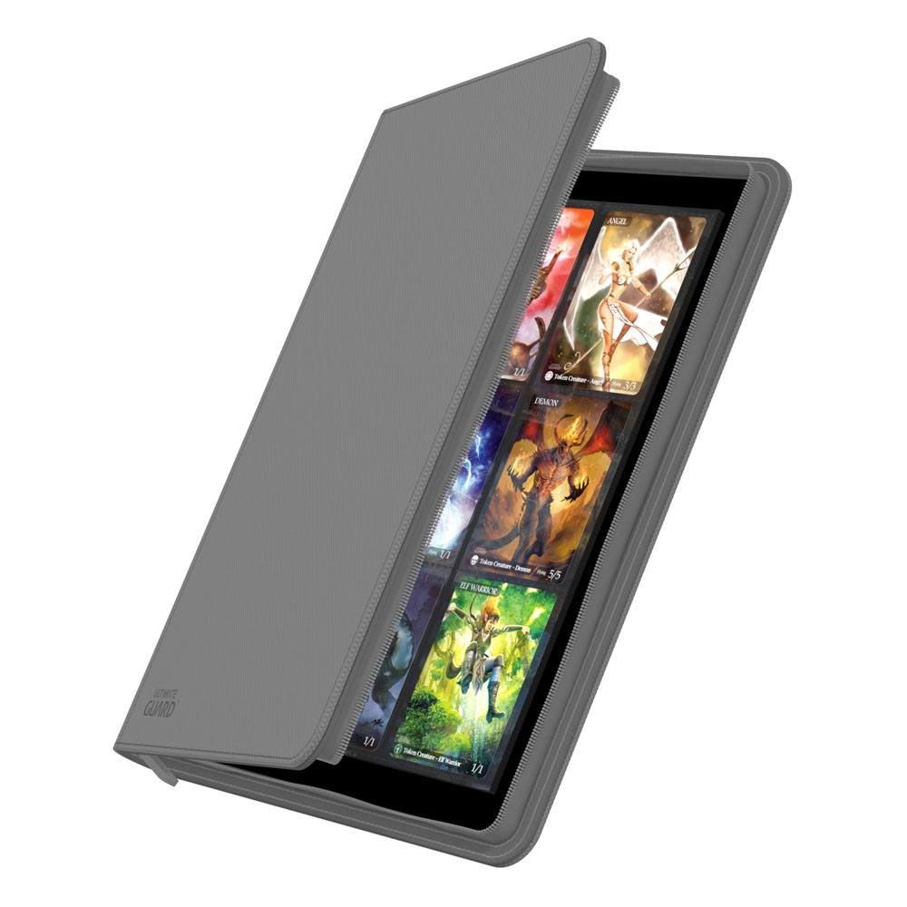 Ultimate Guard Zipfolio 360 18-Pocket Xenoskin - Grey - MangaShop.ro