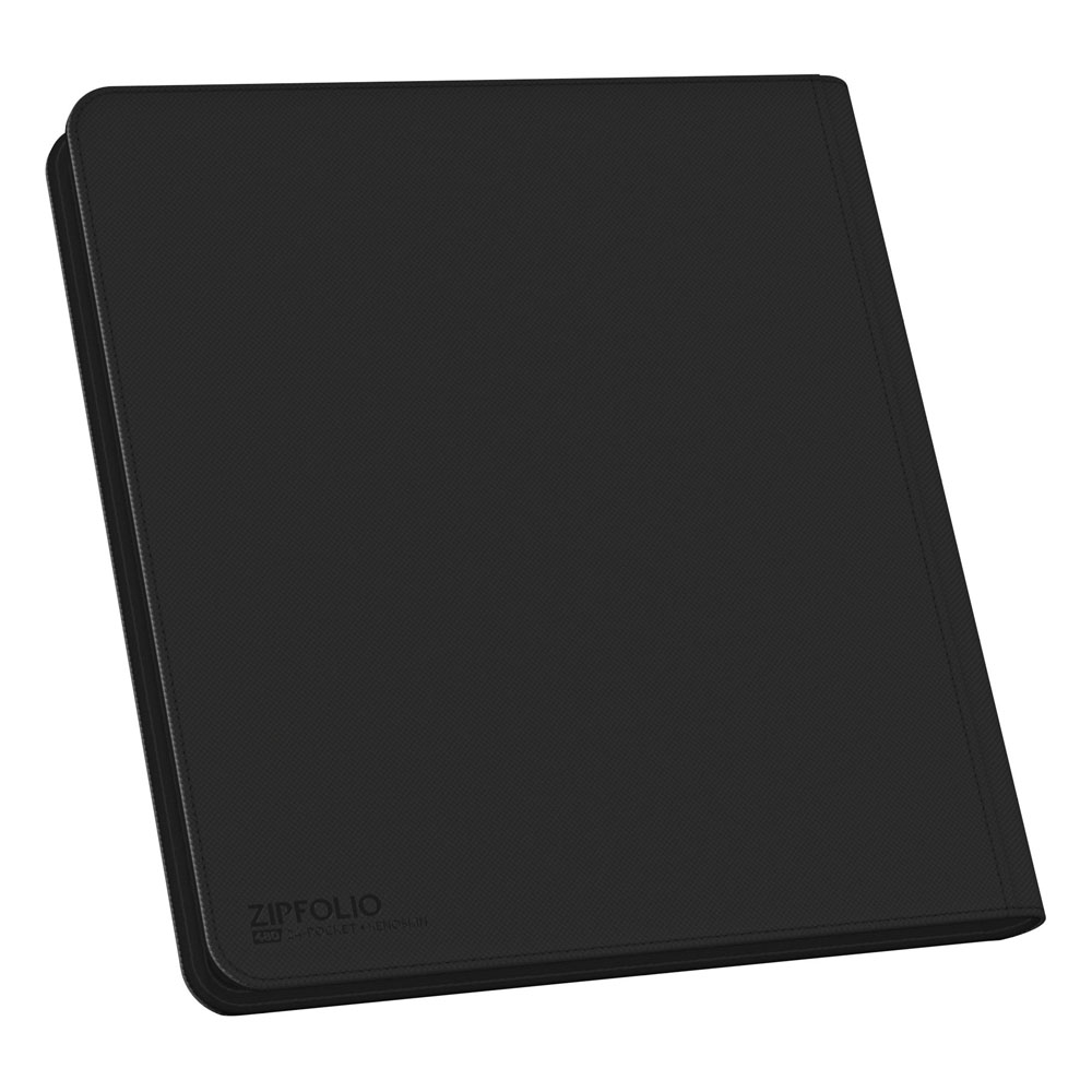 Ultimate Guard 12-Pocket QuadRow ZipFolio XenoSkin Black - MangaShop.ro