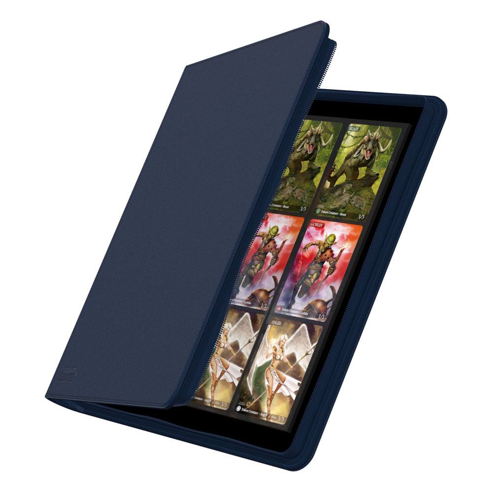 Ultimate Guard Zipfolio 480  24-Pocket Xenoskin - Blue - MangaShop.ro