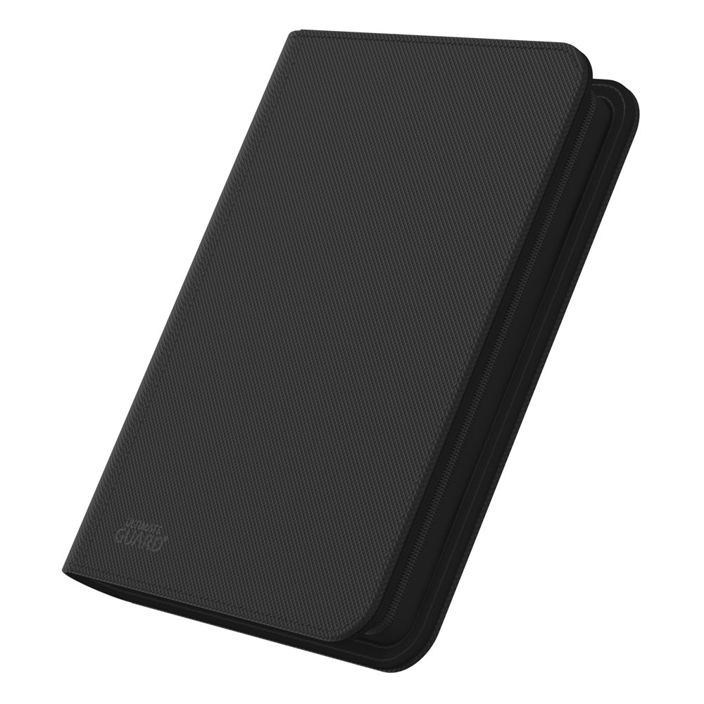 Ultimate Guard Zipfolio 160 8-Pocket Xenoskin - Black - MangaShop.ro