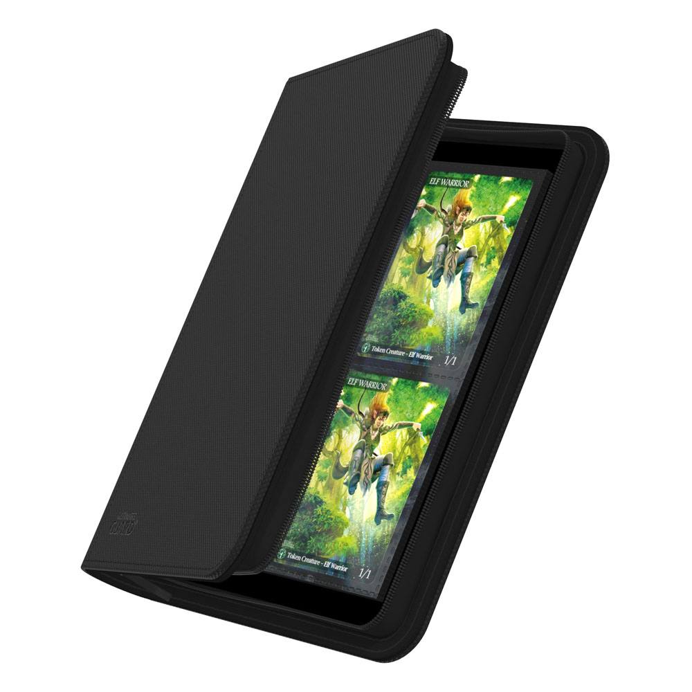 Ultimate Guard Zipfolio 160 8-Pocket Xenoskin - Black - MangaShop.ro